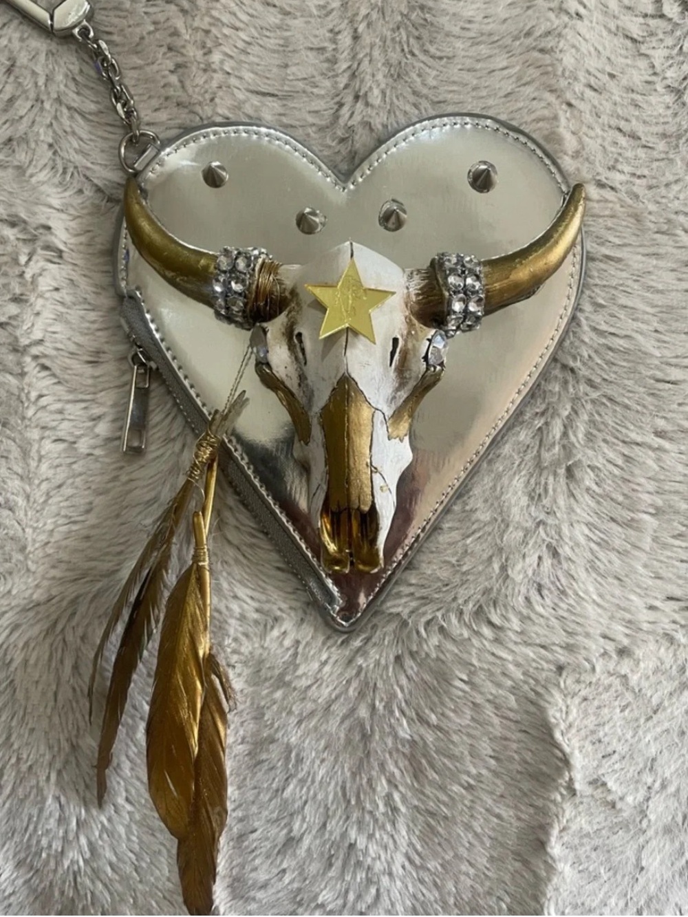 Mini Bullhead Wristlet